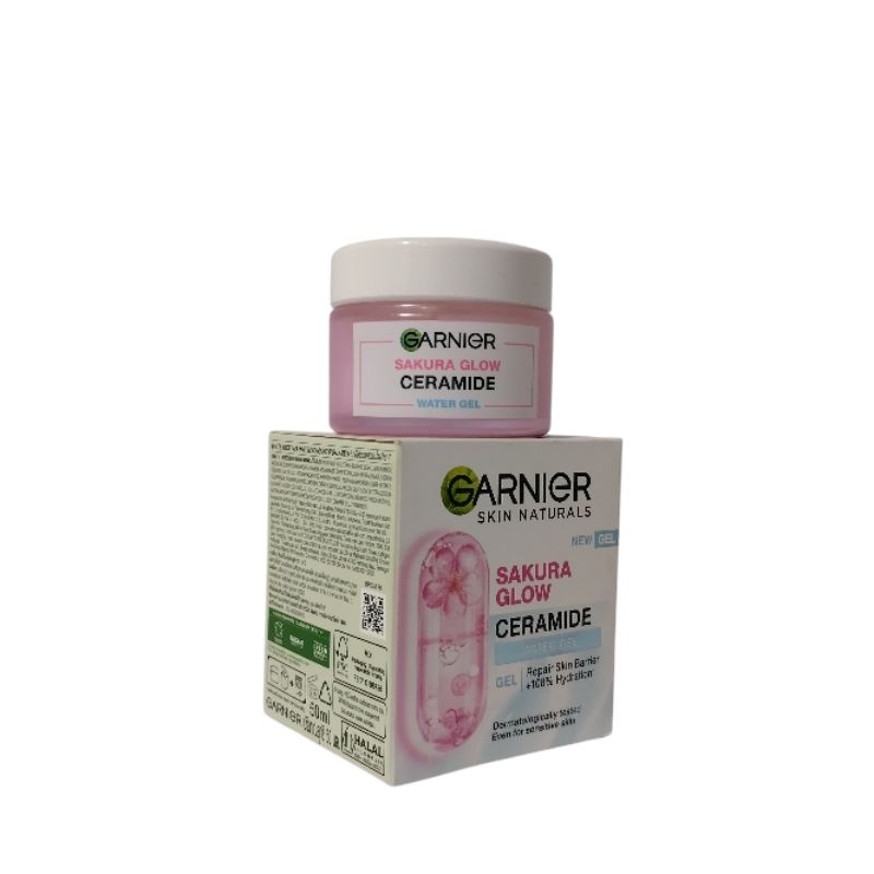 Garnier Skin Natural New Gel Sakura Ceramide Water-Gel 50ml/Serum/kosmetik/Pelembab