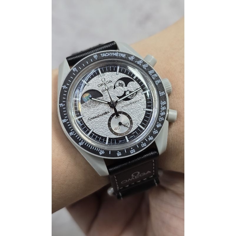 Jam tangan OMG Swatch X Planet fullset like original