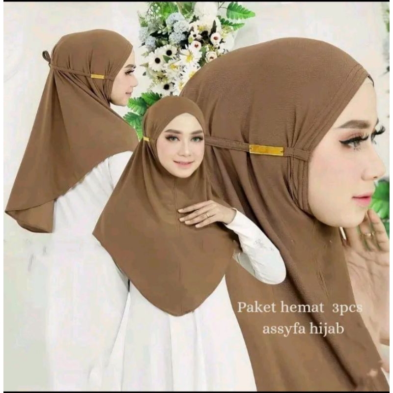 PRELOVED Hijab bergo/ hijab instan @arina