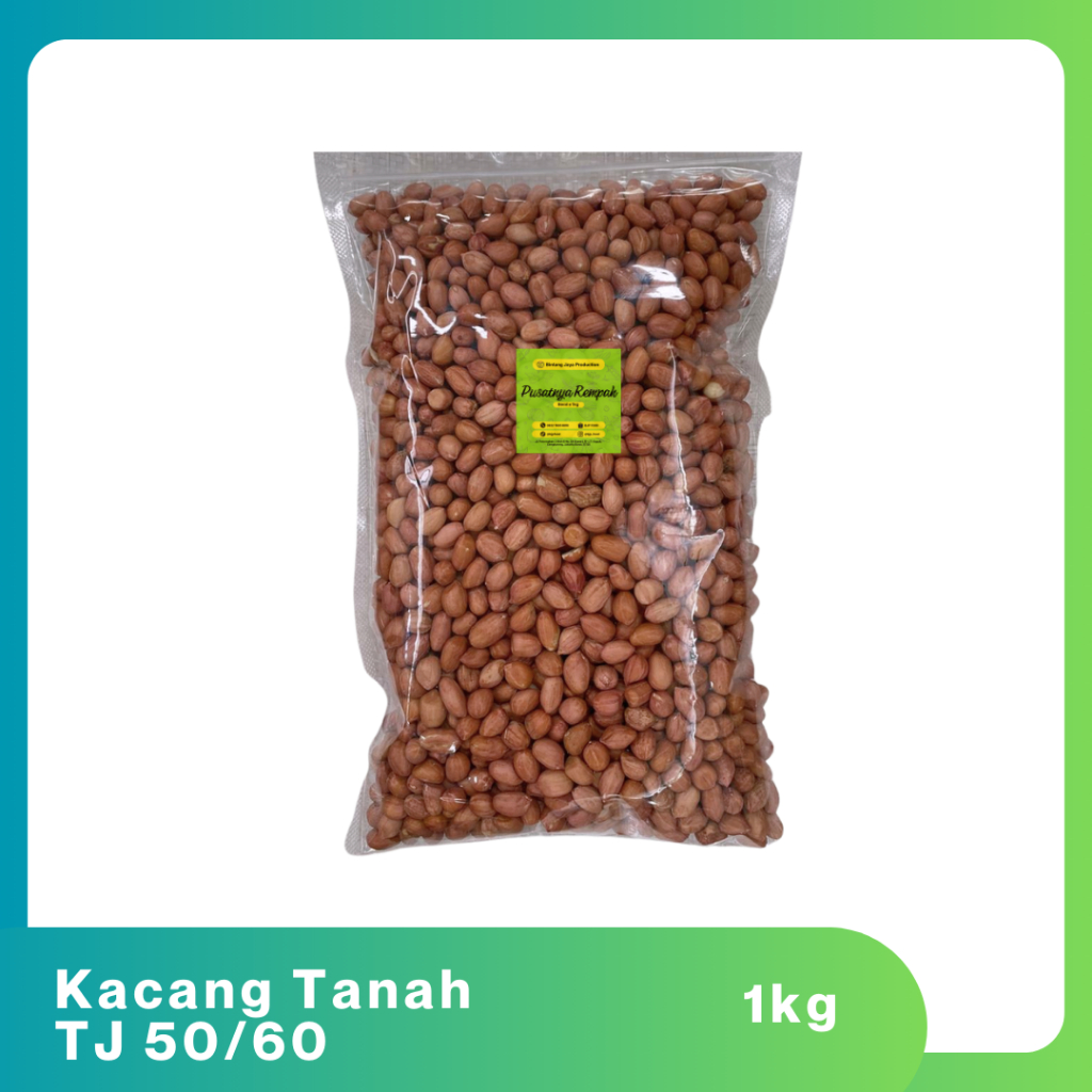 

KACANG TANAH TEJA INDIA MERAH 1 kg PREMIUM TERLARIS 50/60