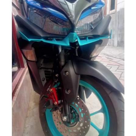 Winglet New Aerox 2021 2022 Model H2 H2R Winglet Aerox 155 Connected NVX 2021