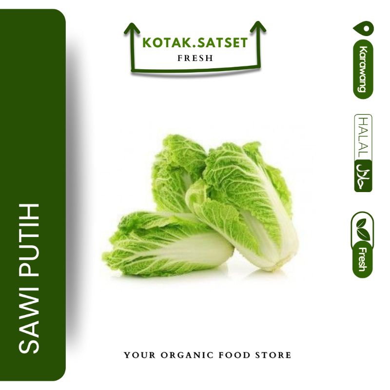 

Sawi Putih Kotak Saset Fresh