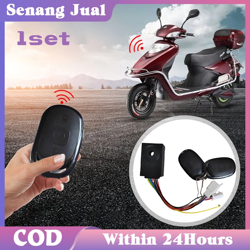 Universal Alarm Set Alarm Sepeda Remote/Alarm Motor Listrik