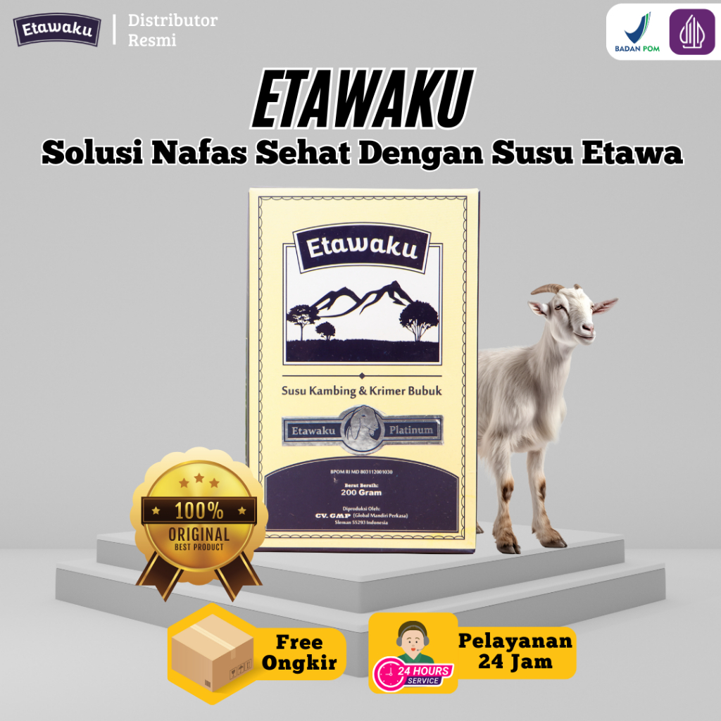

Etawaku Jakarta - Atasi Permasalahan Pernafasan Anda Dengan Susu Etawaku Herbal Susu Etawa Original