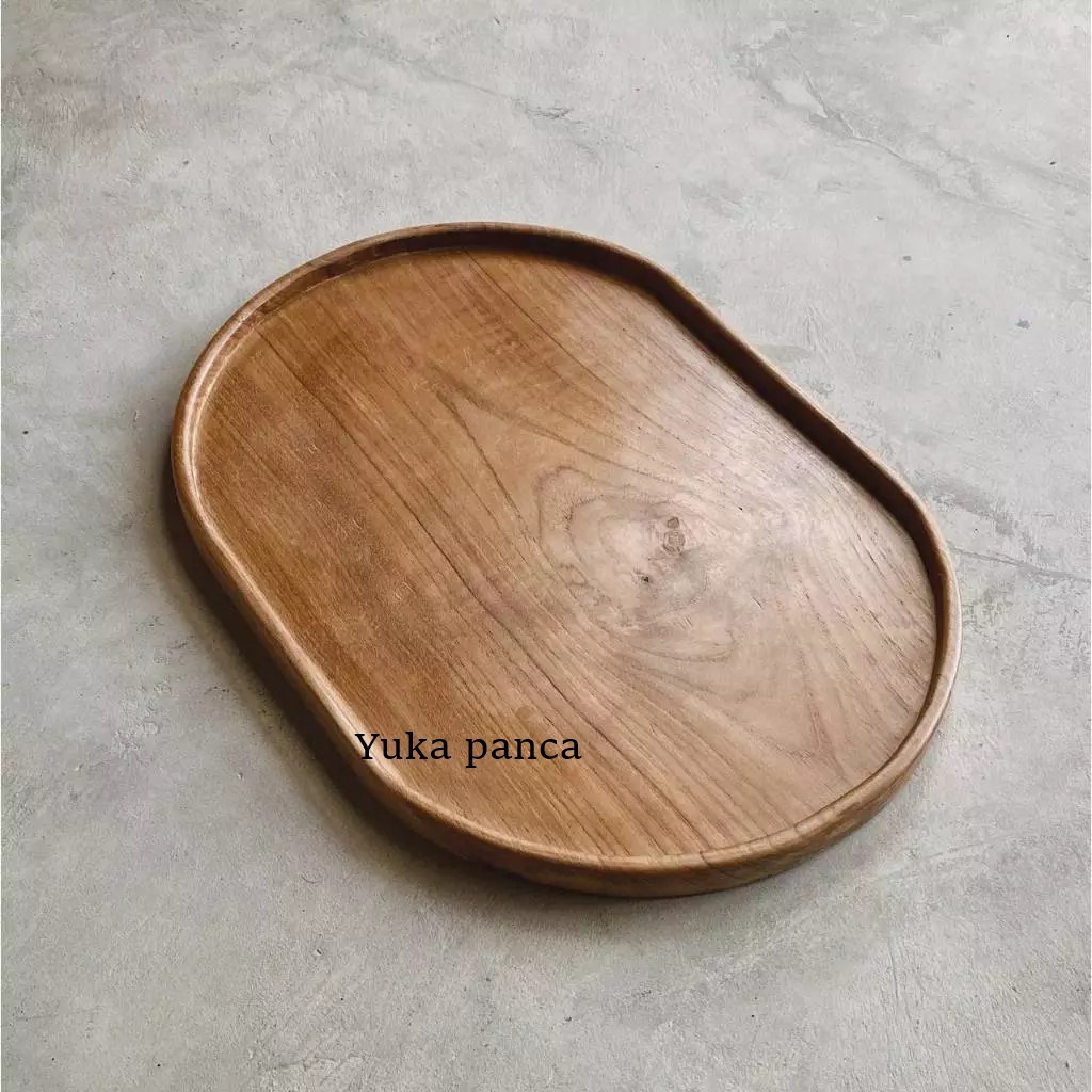 Nampan / Tray Kayu Oval