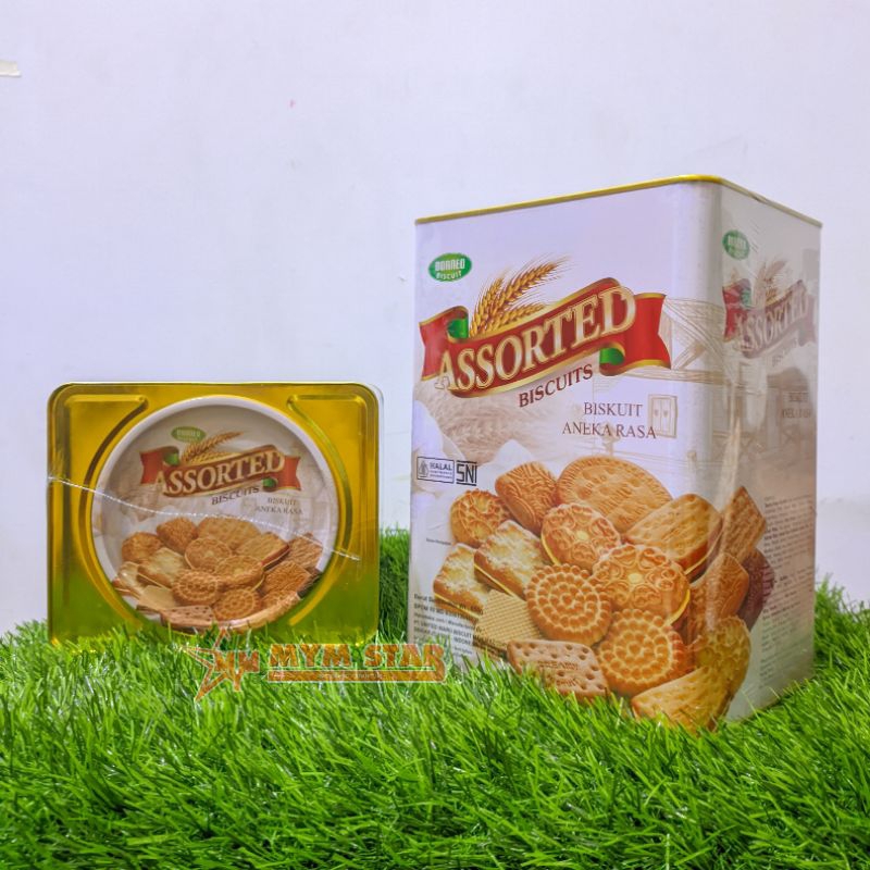 

Borneo Assorted Biscuits Kaleng Segi 650g