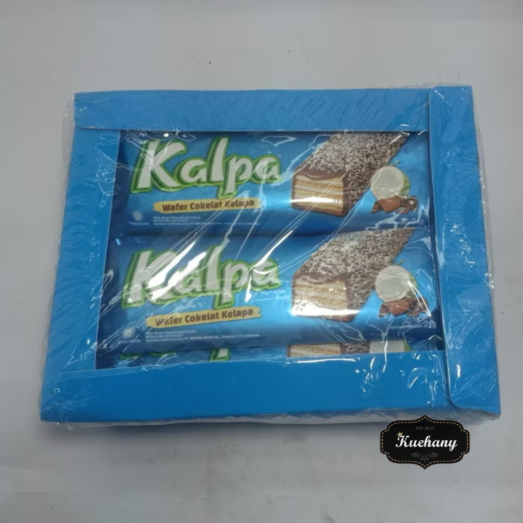 

KALPA WAFER COKLAT KELAPA 1 PAK BOX DUS 12 ×28 GR