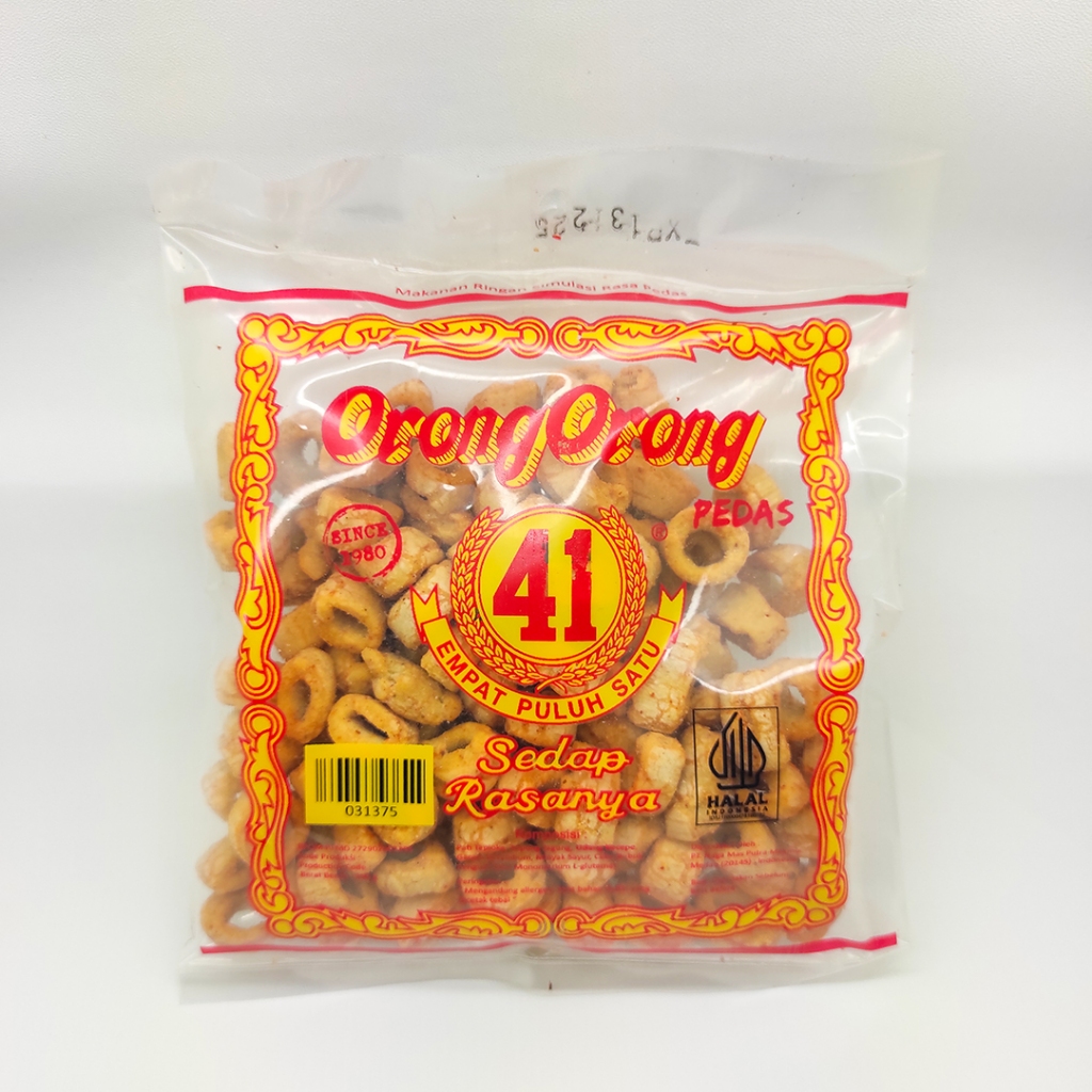 

Orong Orong 41 Rasa Pedas 100 Gram