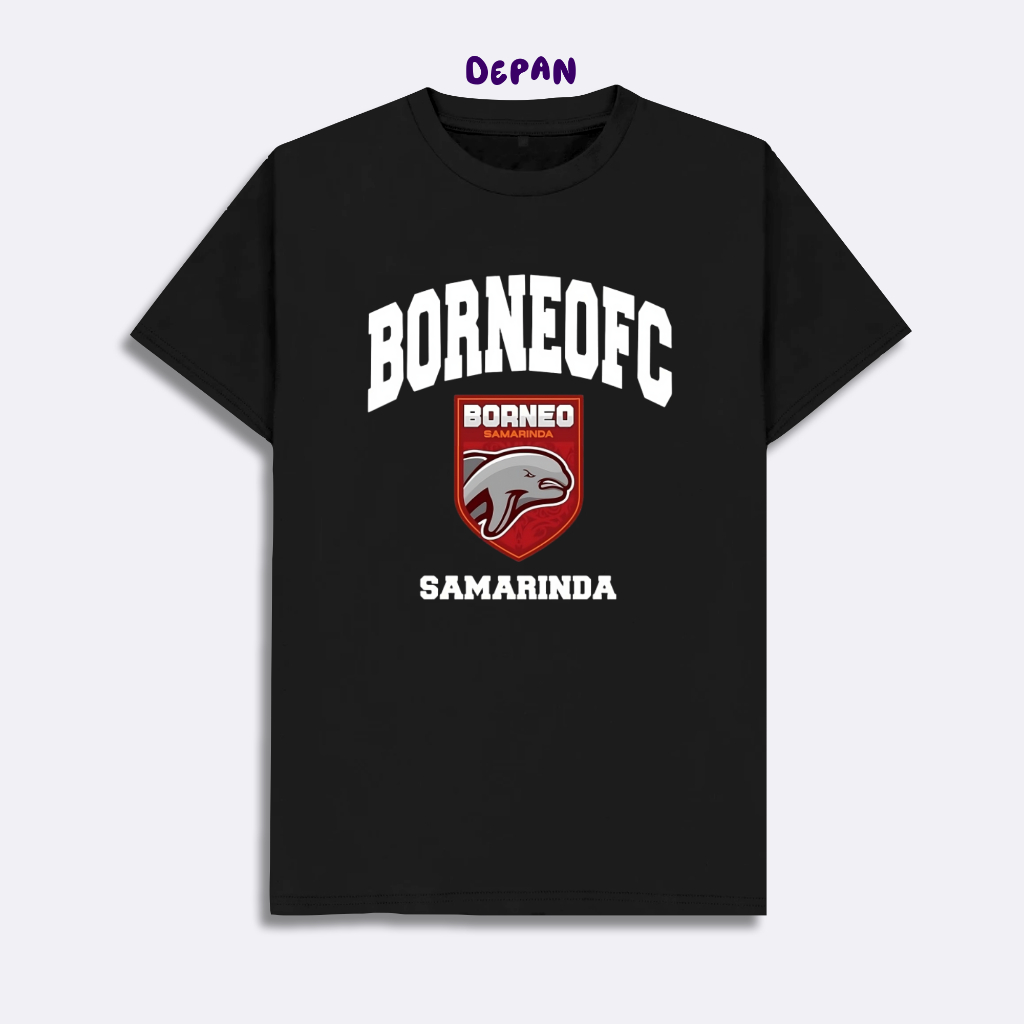 Kaos BorneoFC Samarinda Kaos Distro Pria Bola Borneo FC