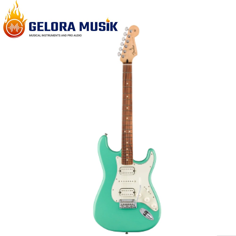 Gitar Elektrik Fender Player Stratocaster HSH, Pau Ferro FB, Sea Foam Green