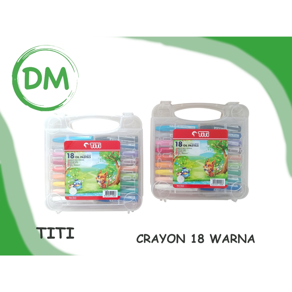 

18 TITI KRAYON MINYAK OIL PASTEL