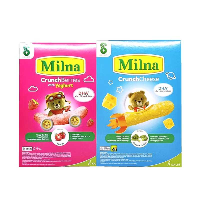 

Milna Crunch Snack Bayi 20g - Kabakids Store