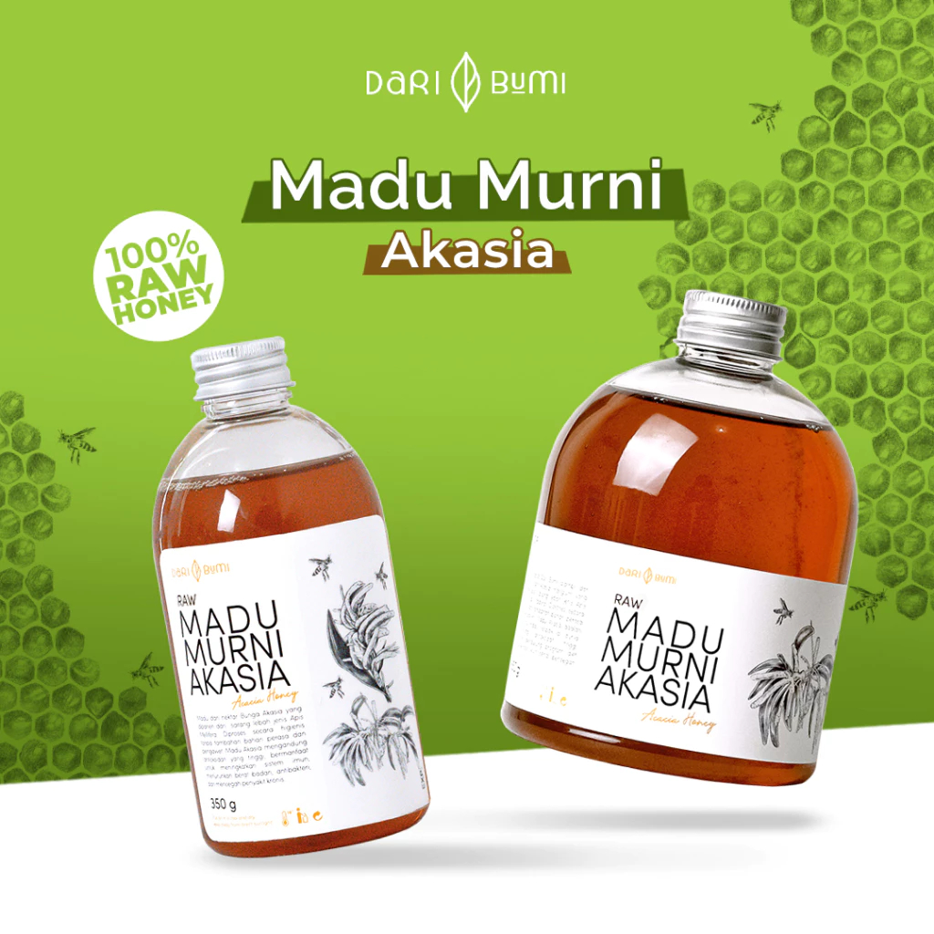 

Madu Murni Akasia Dari Bumi 350 Gr Raw Honey Asli