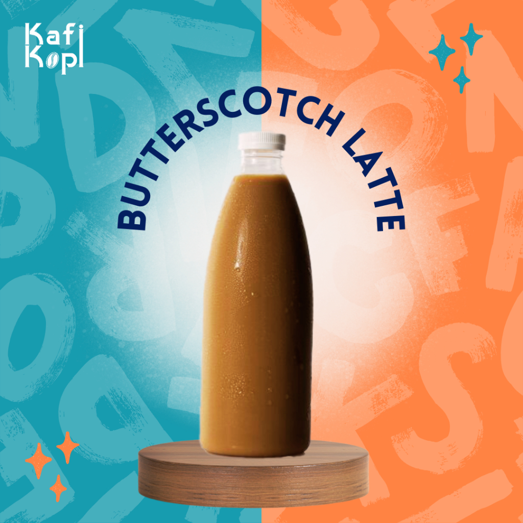 

Kafi Kopi Butterscotch Latte 1000ml - Ready To Drink