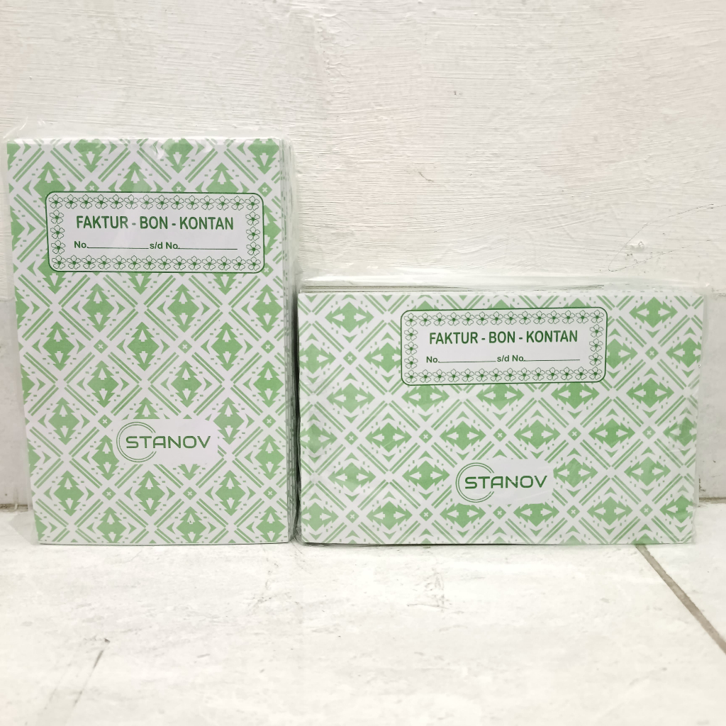 

1 Pak isi 12 Pcs Faktur - Bon - Kontan 2 Ply 15 Lembar