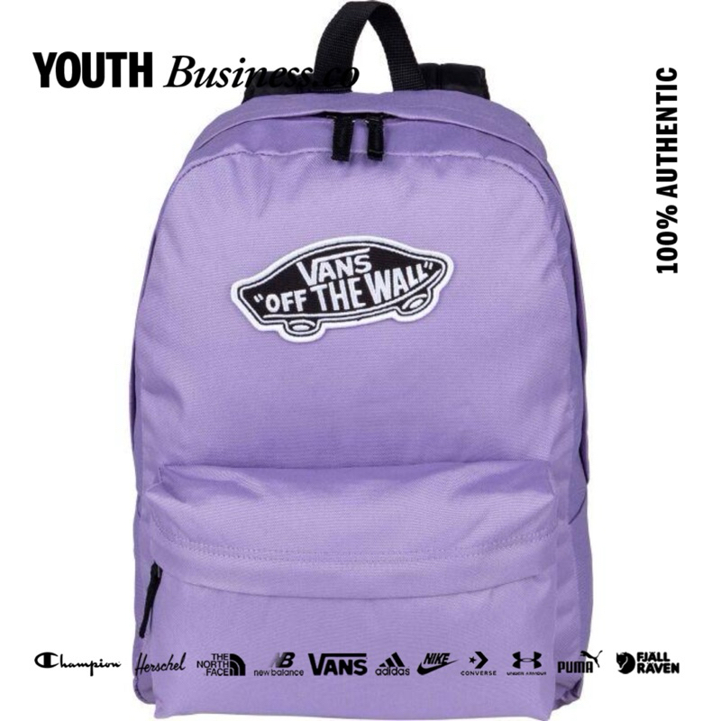 Vans Backpack Realm Lavender 100%Original