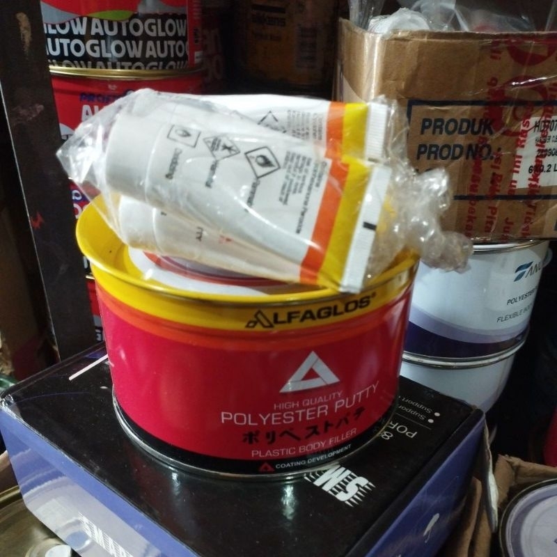 Dempul alfaglos dempul plastik/ dempul mobil dll