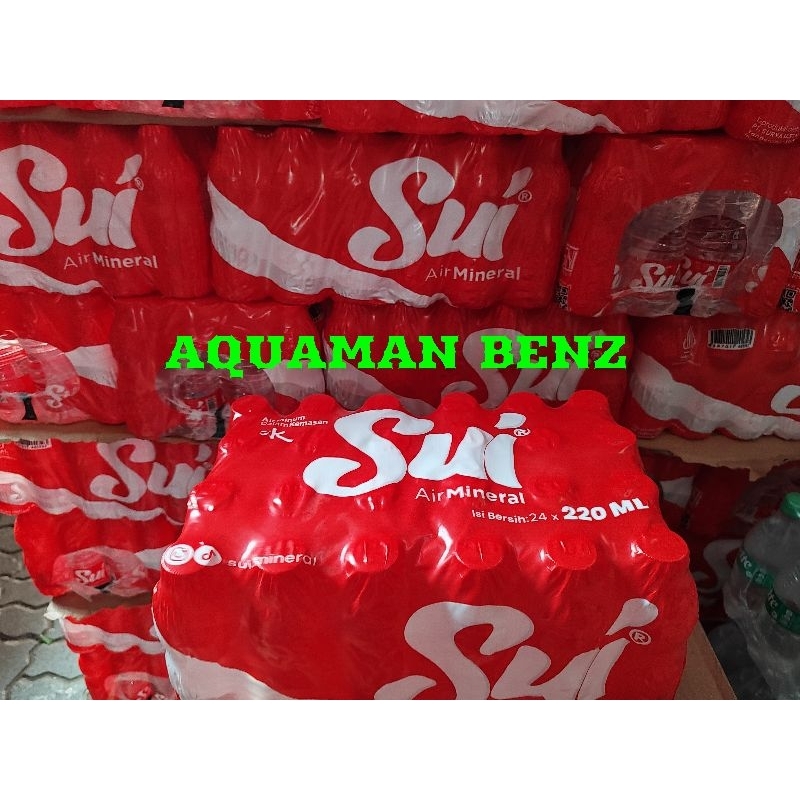 

SUI AIR MINERAL BOTOL MINI 220ML X 24 BOTOL