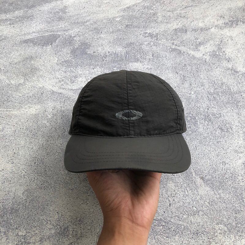 vintage faded oakley nylon hat