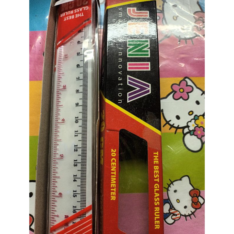 

penggaris 20 cm merek Jenia