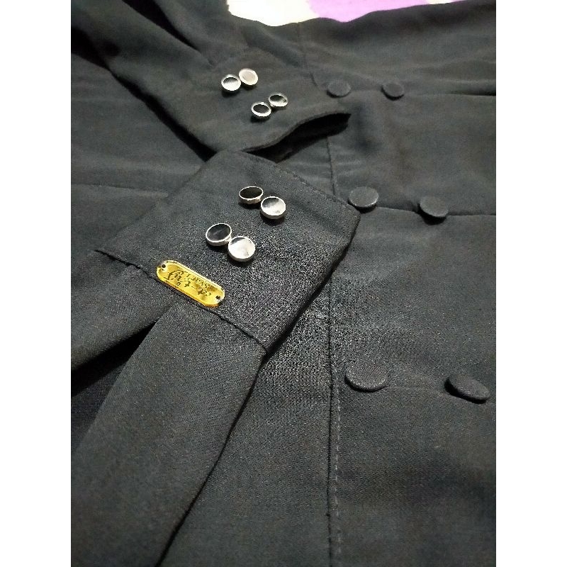 Gamis anak Jetblack/Yoris premium