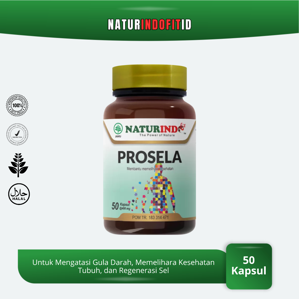 Naturindo Fit - Prosela 50 Kapsul