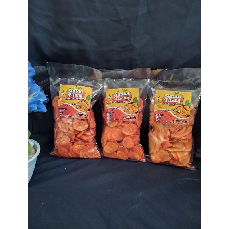 

Kripik Pisang Rasa Balado kemasan 115gram