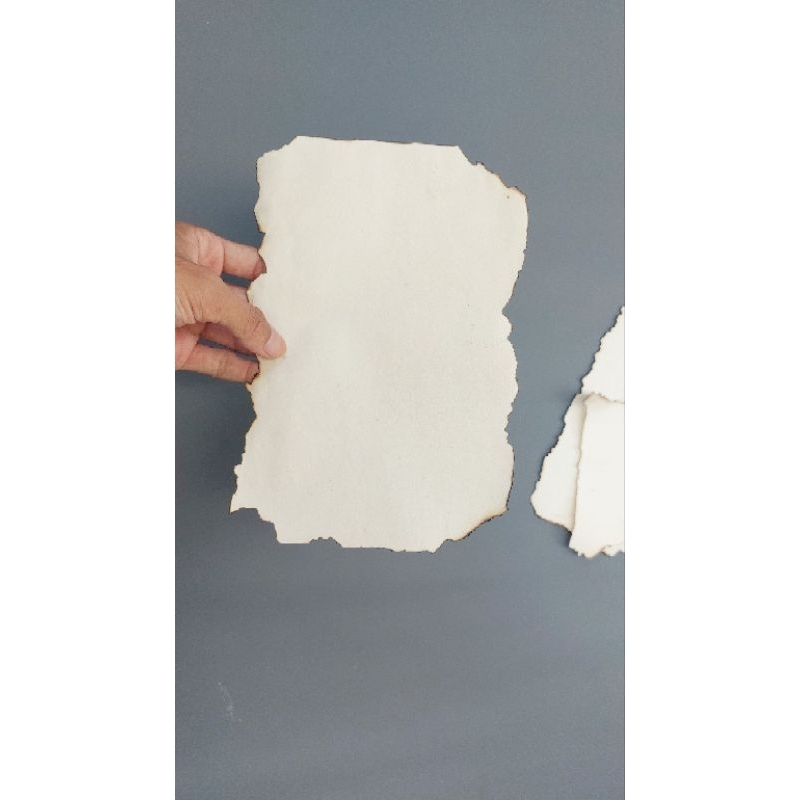 

Kertas aestetik daur ulang, kertas a5 vintage sisi dibakar