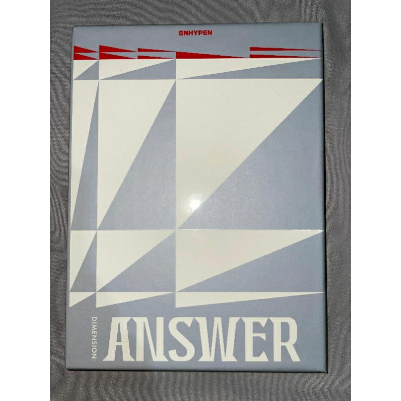 ALBUM ENHYPEN DIMENSION:ANSWER WITH BOOKMARK SUNGHOON NO VERSION