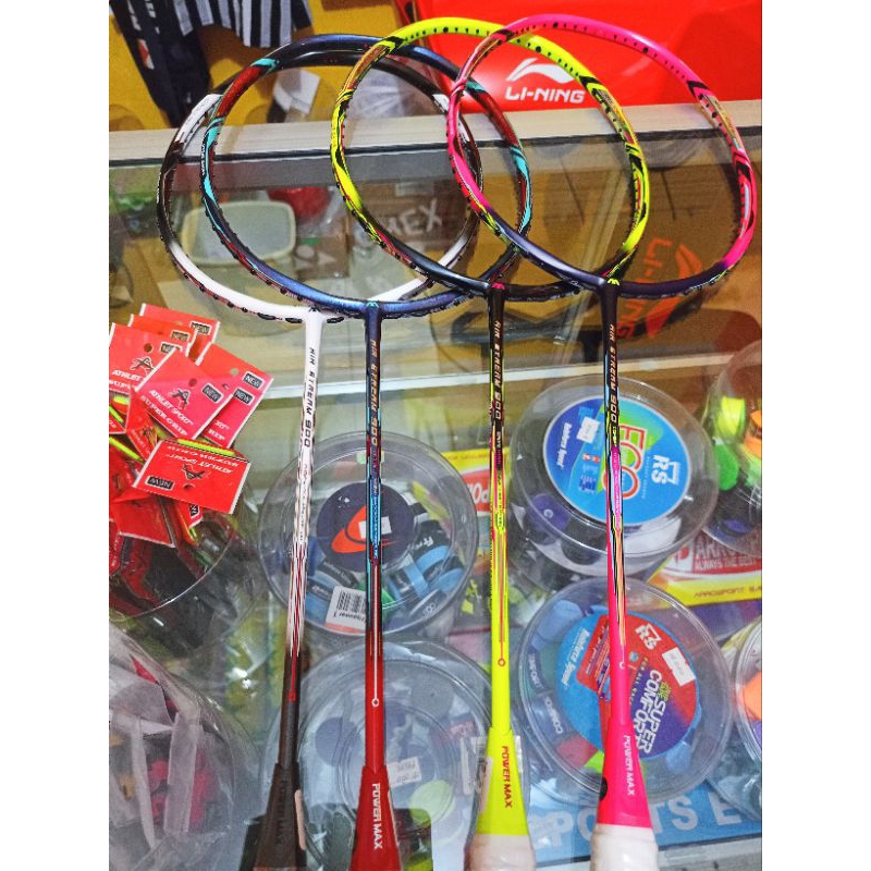 Raket Badminton Powermax Air Stream 900 Powermax Furious 50 Nano Powermax Evo 10 original promo disk