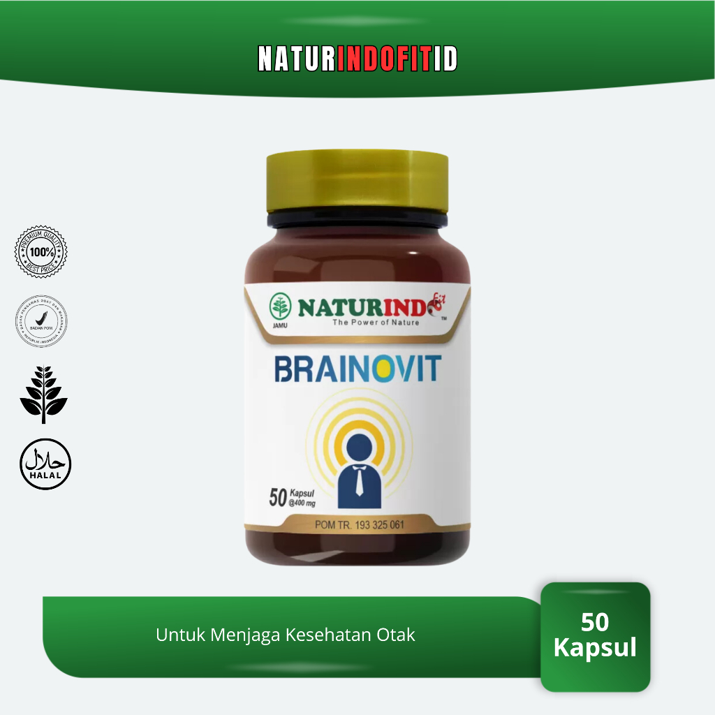 Naturindo Fit - Brainovit 50 Kapsul