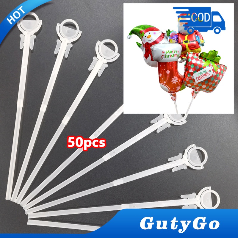 Tongkat balon,Tongkat balon pvc,Balloon stick,Foil balloon transparan stick