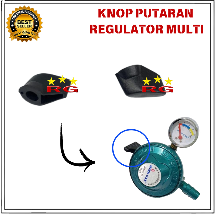 KNOP PUTARAN TOMBOL REGULATOR GAS LPG ORIGINAL