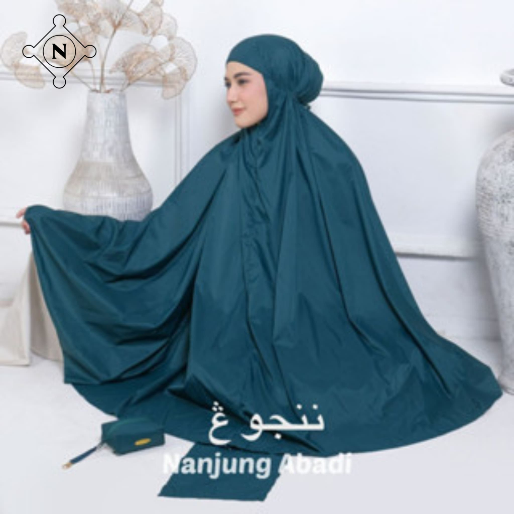 (Free Sajadah) Mukena Travel Mini Parasut by Nanjung Abadi