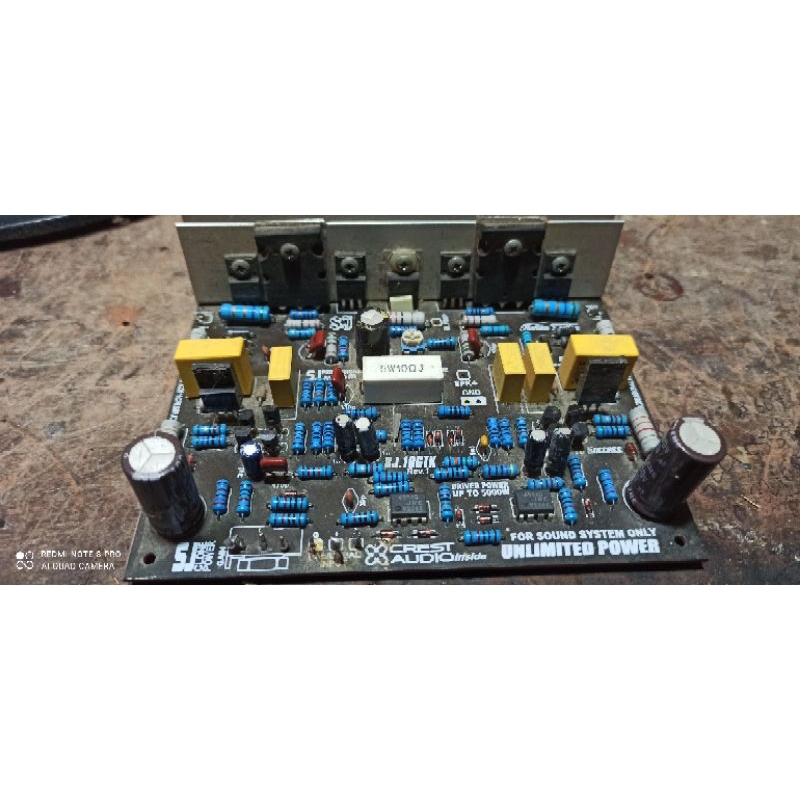 driver crest audio, bekas normal