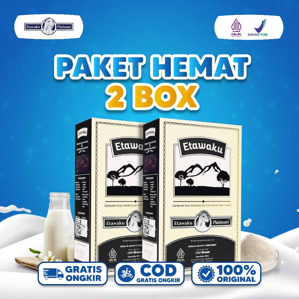 

Paket 2 Box etawaku Official Store Atasi Masalah Pernafasan Dan Sendi