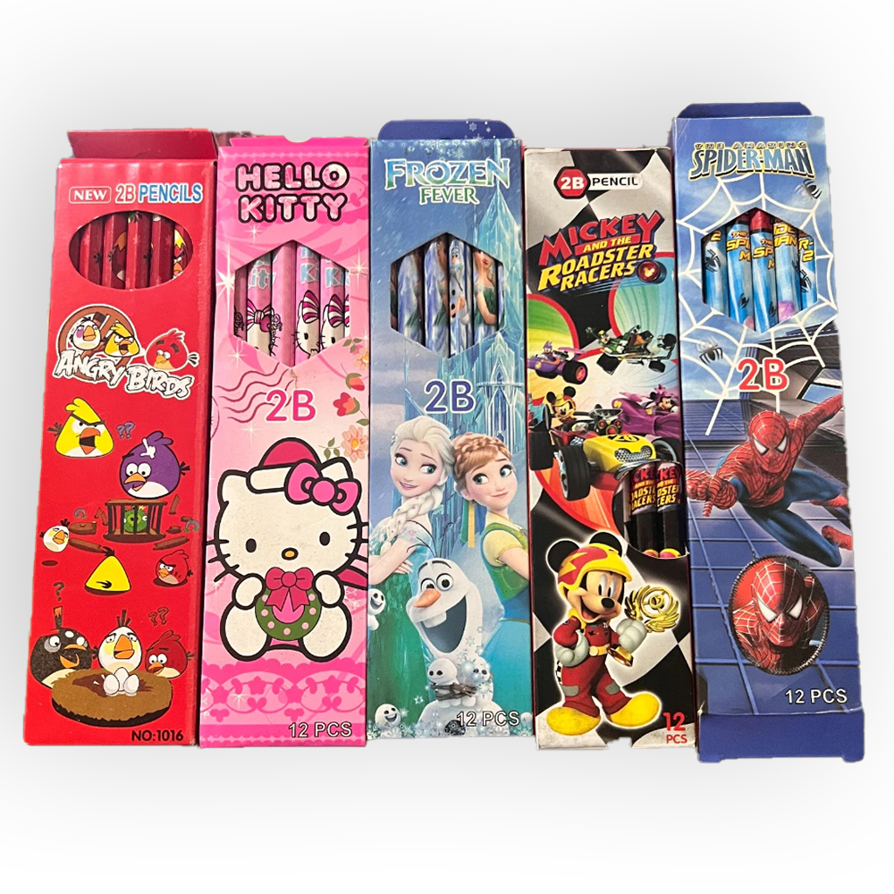 

Pensil Motif Karakter 2B 1Box 12Pcs