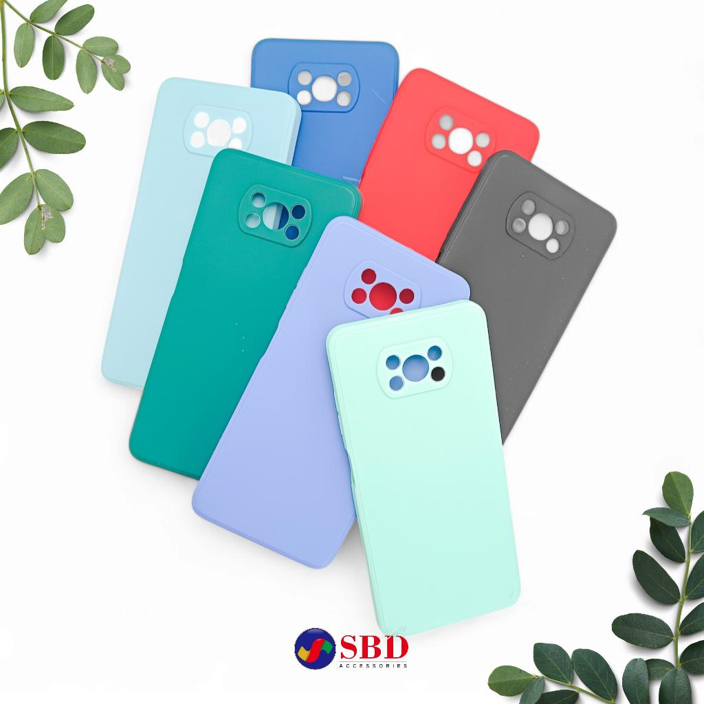 Softcase Vogue Untuk Xiaomi Poco X3 NFC X3 Pro Silicon Case Warna Bahan dalam Bludru Casing Anti Nod