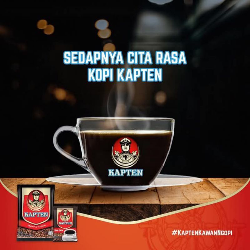 

STOK PROMO Kopi Kapten 60gr Renceng