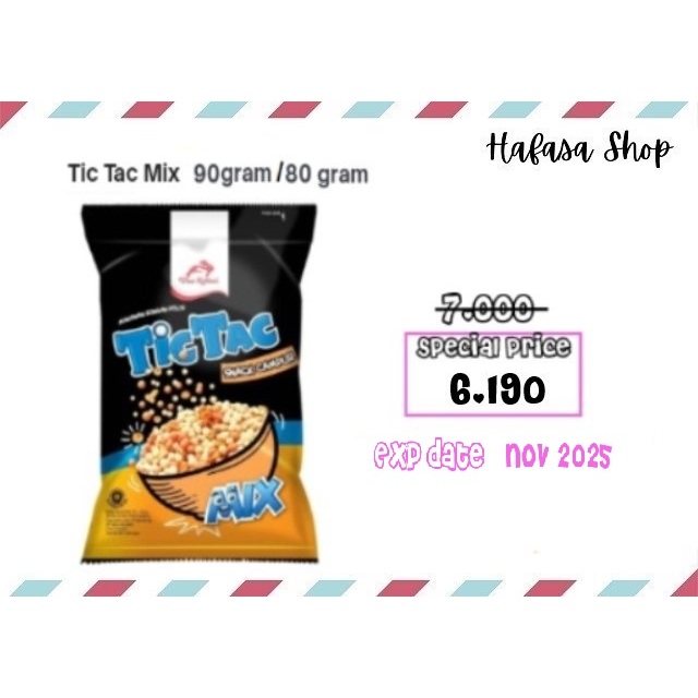 

Tictac Tic Tac Mix 90 gram / 80 gram