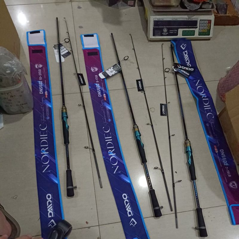 joran daido nordic tournament 180 joran carbon solid gagang type js