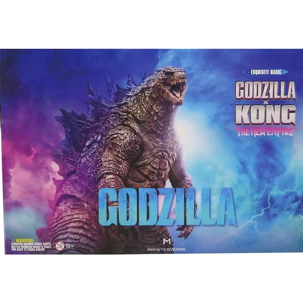HIYA TOYS Godzilla x Kong The New Empire Godzilla Rre-evolved Ver. Action Figure ( EBG0430 ) Exquisi