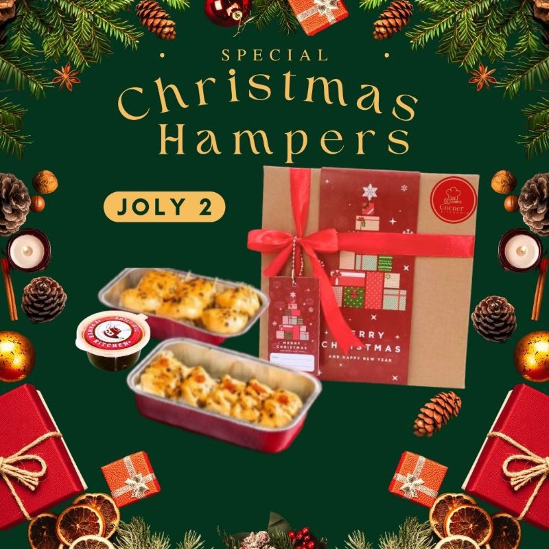 

JOLY 2 - Christmas Hampers | Hampers Natal | Hampers Hooday | Dimsum Mentai Gyoza Mentai - Corner Kitchen