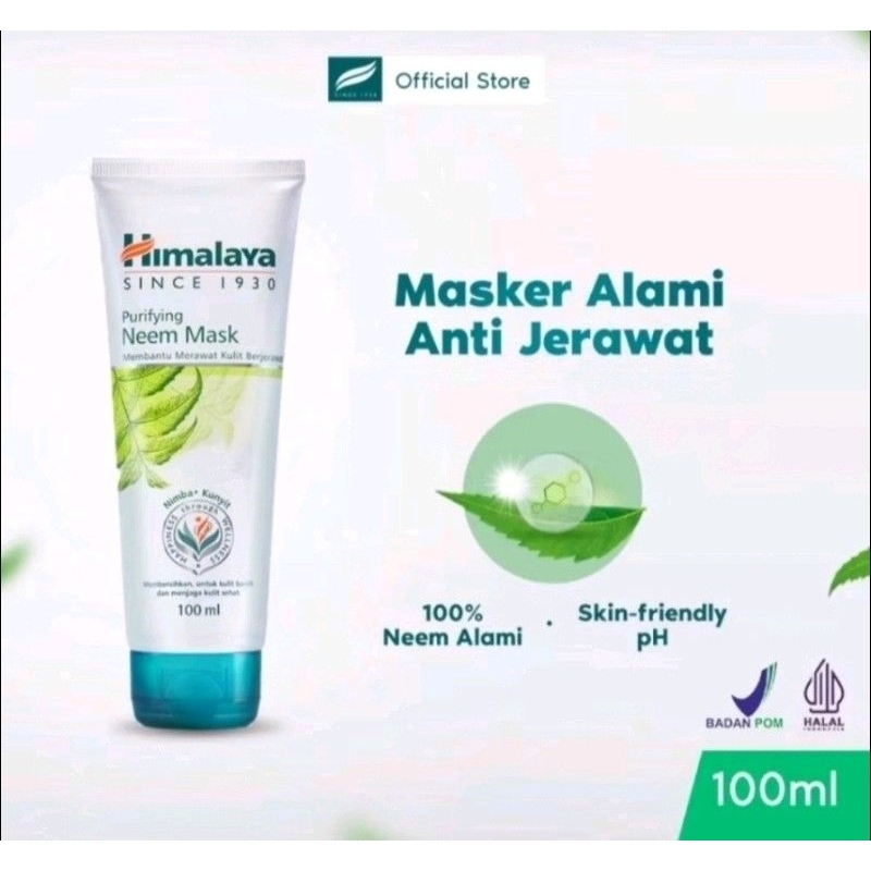 Masker Himalaya penghilang jerawat
