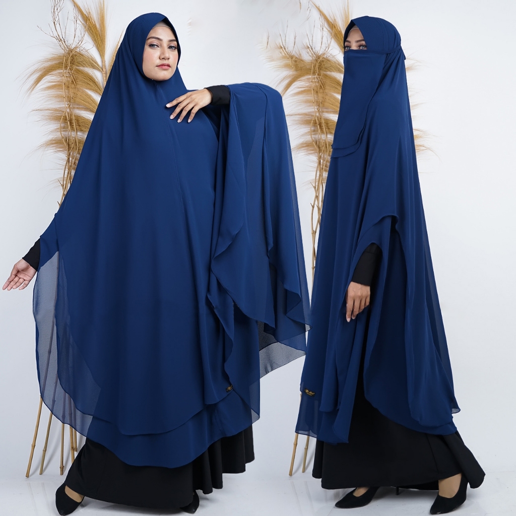 Hijab Instan Syari Jumbo Pet Antem Kode GERNI Bahan Ceruty Babydoll Premium By Ory AjeZas Collection