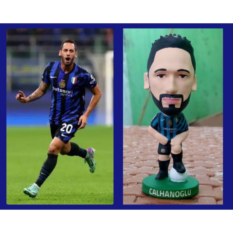 Figure Soccer Non Corinthians Prostars Repaint Calhanoglu Inter Milan