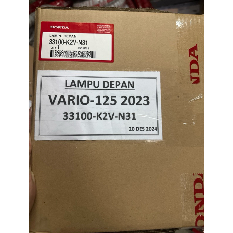 33100-K2V-N31 Lampu Depan Vario-125 2023