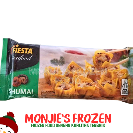 

FIESTA SEAFOOD SHUMAI Isi 10 180gr - Dimsum Siomay Ayam Ikan Jamur