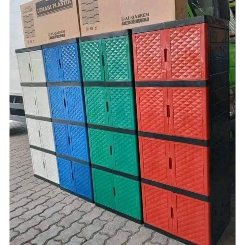 LEMARI PLASTIK 4 SUSUN TABITHA
