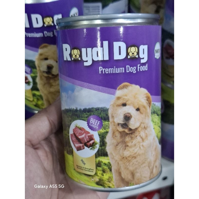 Makanan Anjing Basah Premium|ROYAL DOG Wet Dog Food 400gram